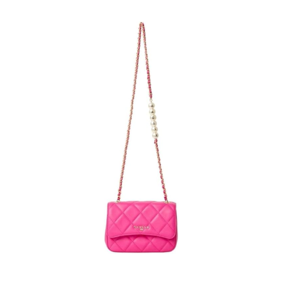 Gaelle Mini Tracolla Shoulder Strap Fuchsia