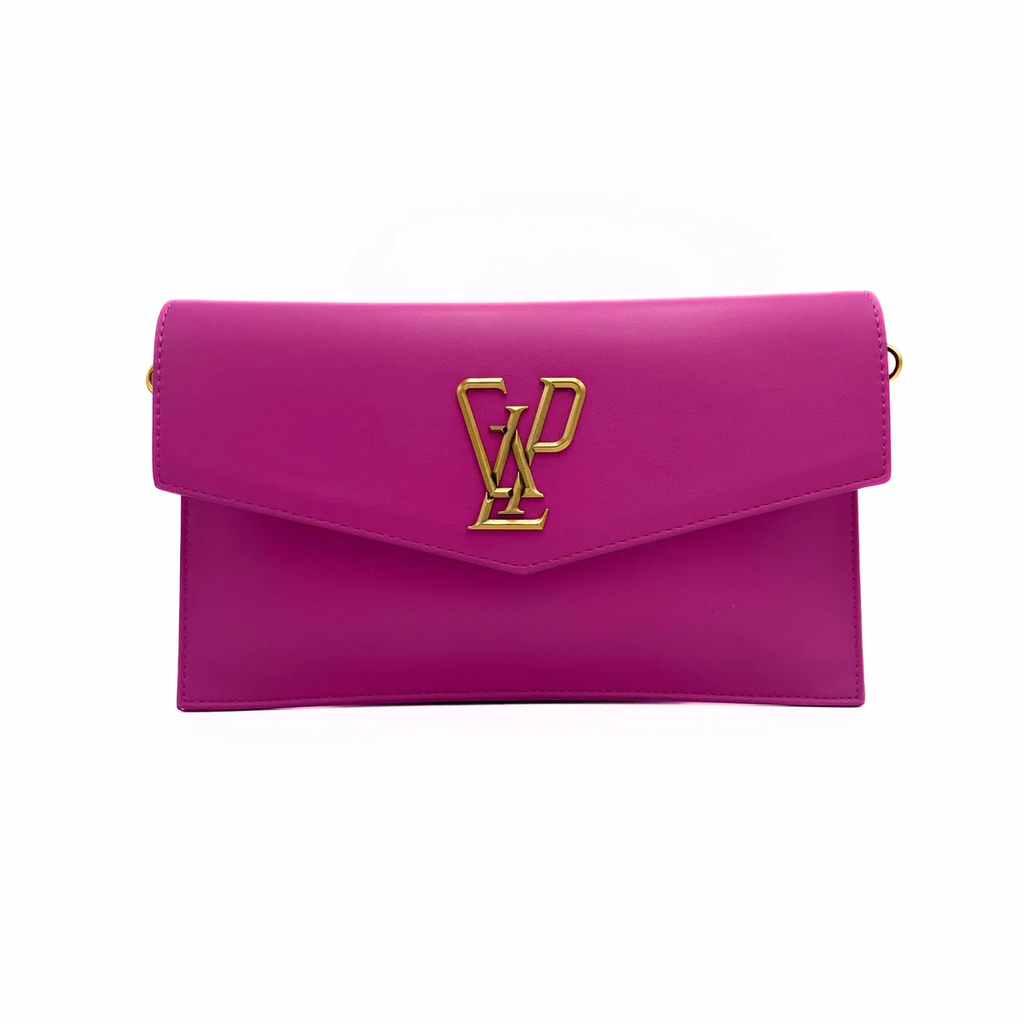 Gaelle Regular Pochette Flat Fuchsia
