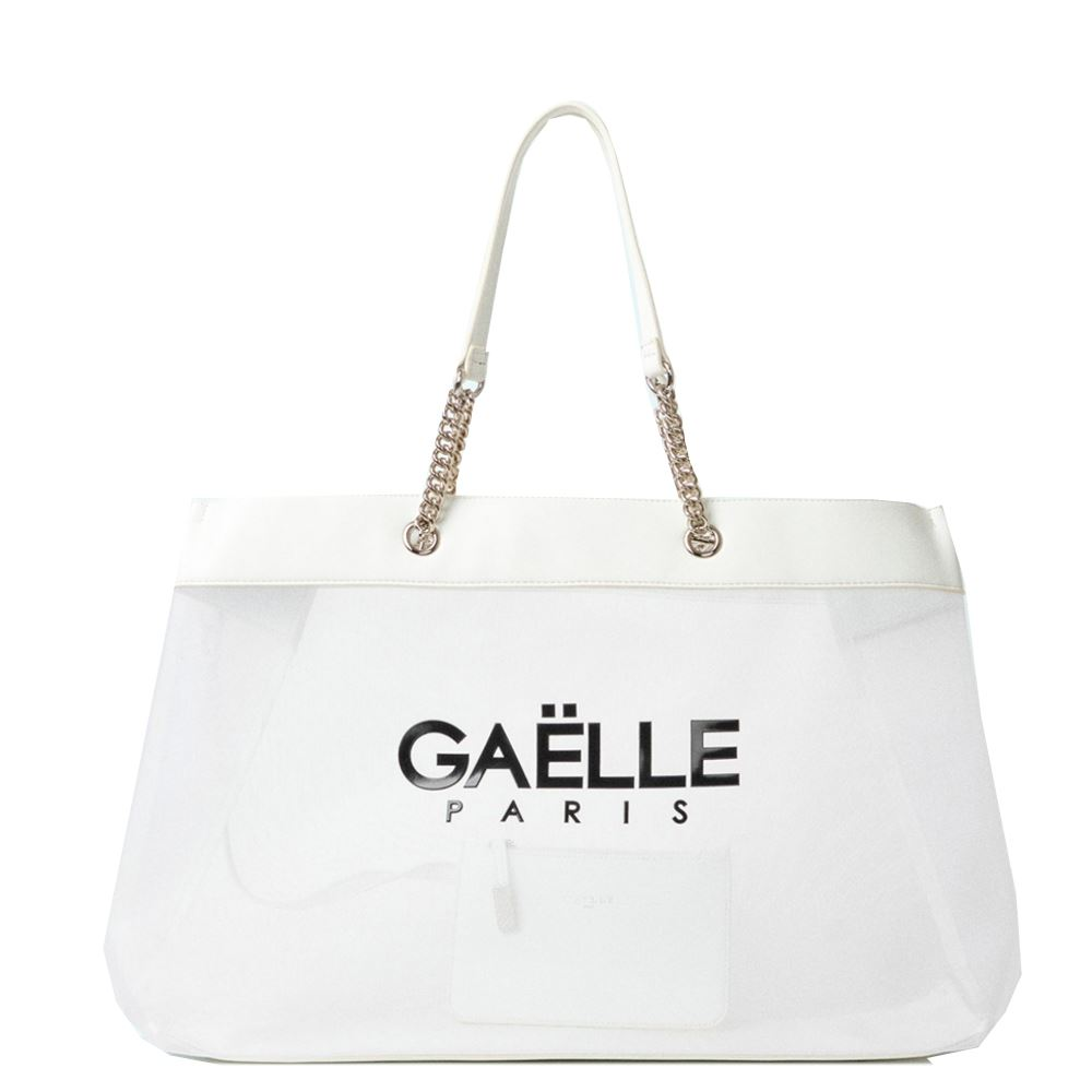 Gaelle Mini Shopper Bianco