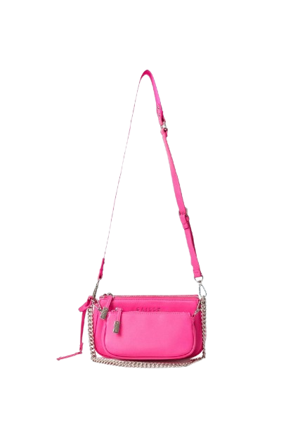 Gaelle Ecopelle Mini Shoulder Strap Fuchsia