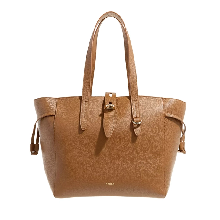 Furla Net M Tote Cognac