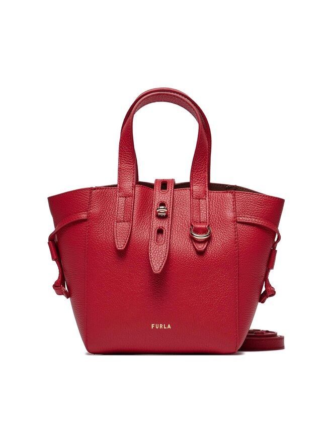 Furla Net Mini Tote Rosso Veneziano