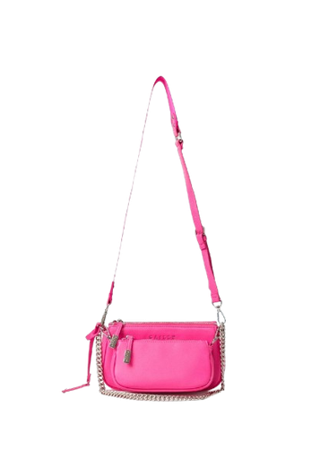 [GAACW00061] Gaelle Ecopelle Mini Shoulder Strap Fuchsia