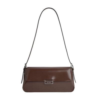 [23PFTLDSBERWMED] BYFAR Tilda Semi Patent Leather Shoulder Bag